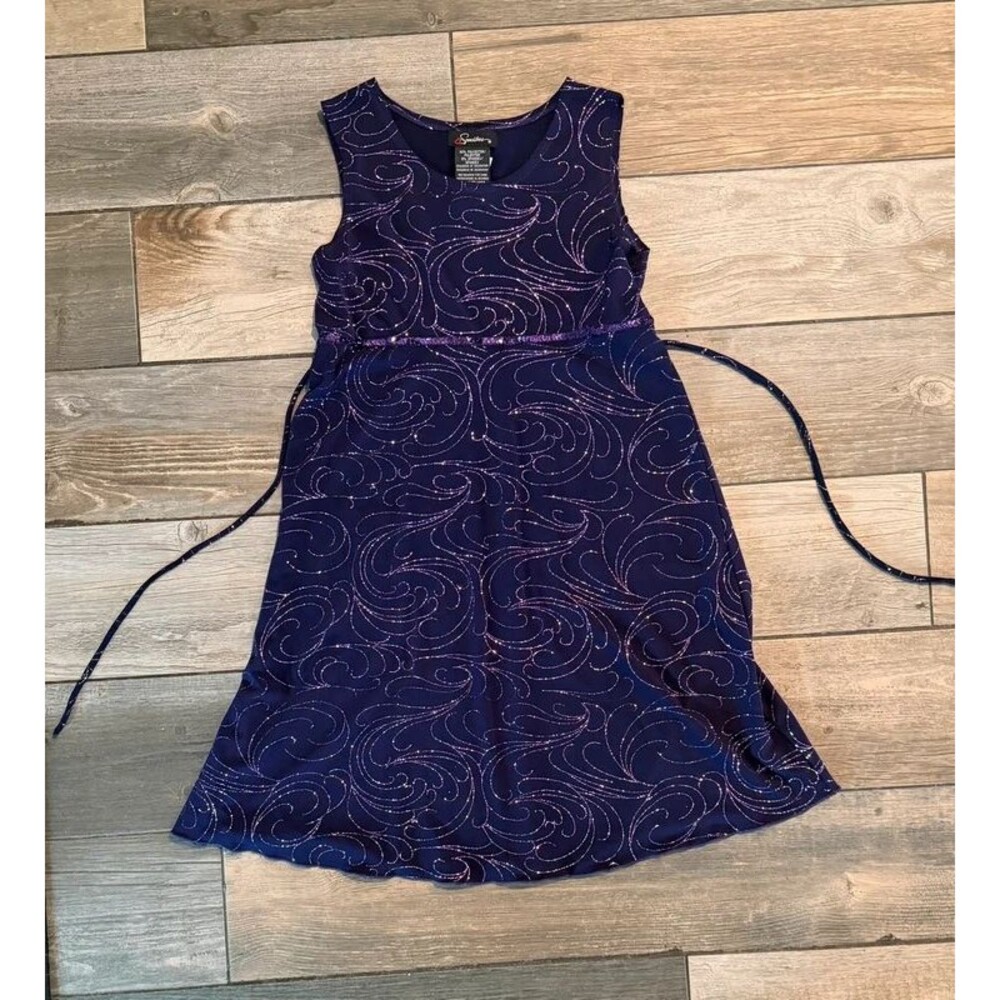 Vintage Y2k Purple Girls Formal Dress Size 12